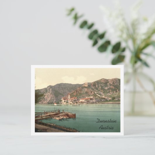 Dürnstein, Oostenrijk Briefkaart (Staand voorkant)