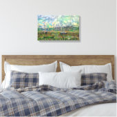 Duror impressionistic canvas afdruk (Insitu (Slaapkamer))