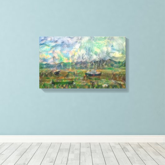 Duror impressionistic canvas afdruk (Insitu (Houten vloer))
