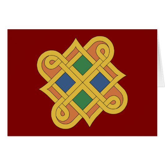 Durrow Knoopwerk 2016 Wenskaart (Voorkant Horizontaal)