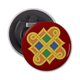 Durrow Knotwork 2016 Button Flesopener