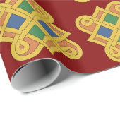 Durrow Knotwork 2016 Cadeaupapier (Rol Hoek)