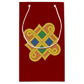 Durrow Knotwork 2016 Klein Cadeauzakje (Achterkant)