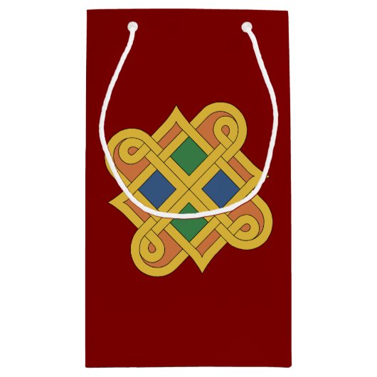 Durrow Knotwork 2016 Klein Cadeauzakje (Achterkant)