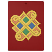 Durrow Knotwork 2016 Klembord (Achterkant)