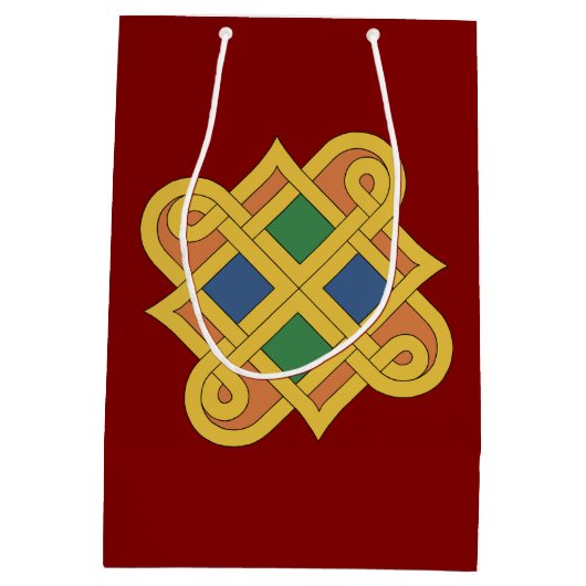 Durrow Knotwork 2016 Medium Cadeauzakje (Achterkant)