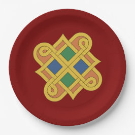 Durrow Knotwork 2016 Papieren Bordje