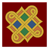 Durrow Knotwork 2016 Perfect Poster (Voorkant)