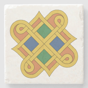 Durrow Knotwork 2016 Stenen Onderzetter