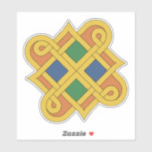 Durrow Knotwork 2016 Sticker (Vel)