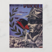 Durruti. True Anarchists are_Propaganda Poster Briefkaart (Voorkant)