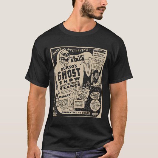 Durso's Ghost Show -  Spook Show T-shirt (Voorkant)
