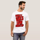 DURTY GIRLS LIVE DUBSTEP T-SHIRT (Voorkant volledig)