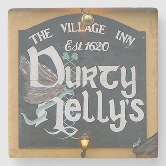 Durty Nelly's, Bunratty, Co. Clare, Ierland, Onder Stenen Onderzetter (Voorkant)