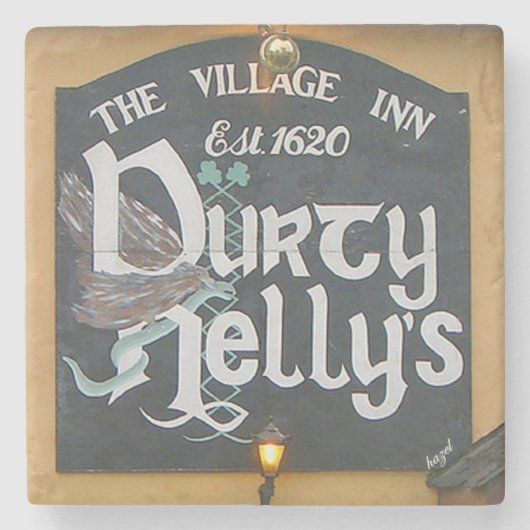 Durty Nelly's, Bunratty, Durty Nelly's Stenen Onderzetter (Voorkant)