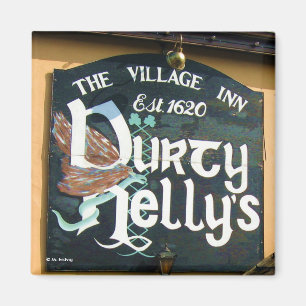 Durty Nelly's Pub Sign Magnet