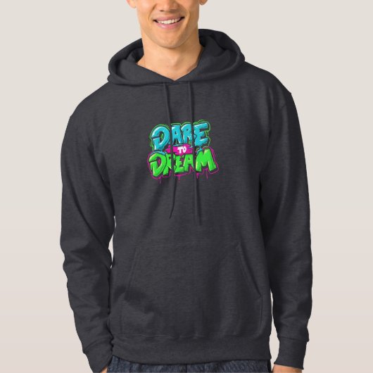 durven dromen hoodie (Voorkant)