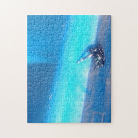 durven of dappere springspin legpuzzel (Verticaal)