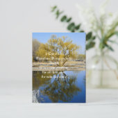 Dus als iemand in Christus is, briefkaart (Staand voorkant)