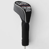 Dus als ik Trump 2024 Gezegde Donald Trump Golfheadcover (Schuin)