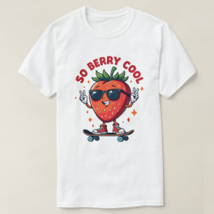 Dus Berry Cool Fruit Lover Strawberry Season T-shirt