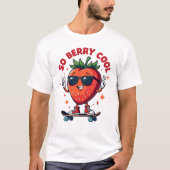 Dus Berry Cool Fruit Lover Strawberry Season T-shirt (Voorkant)