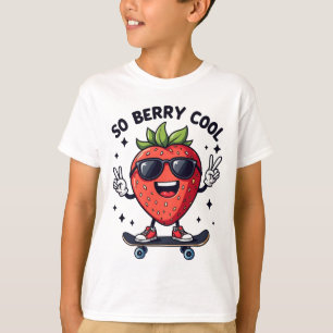 Dus Berry Cool Fruit Lover Strawberry Season T-shirt
