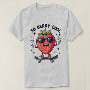 Dus Berry Cool Fruit Lover Strawberry Season T-shirt