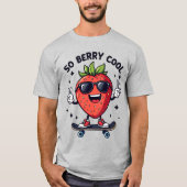 Dus Berry Cool Fruit Lover Strawberry Season T-shirt (Voorkant)