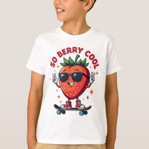 Dus Berry Cool Fruit Lover Strawberry Season T-shirt