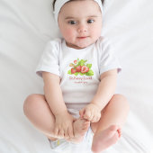 Dus Berry hield van Baby Toddler T-Shirt aardbeien