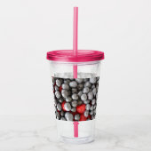 Dus Berry Lovely - Acryl Sipper Tumbler Acryl Drinkbeker (Voorkant)
