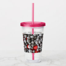Dus Berry Lovely - Acryl Sipper Tumbler