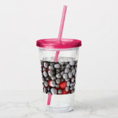 Dus Berry Lovely - Acryl Sipper Tumbler Drinkbeker (Achterkant)