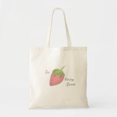 Dus Berry Sweet Canvas tas (Voorkant)