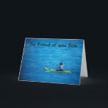 DUS BEWIJS VAN JULLIE "SON" WIE KAYAKS KAART<br><div class="desc">HEB JE EEN **SON** DIE NAAR KAYAK GAAT EN NAAR BEACH IS? HIER IS EEN "COOL CARD",  NET VOOR HEM. DANK JE VOOR HET OPLOSSEN VAN MIJN 8 STORES.</div>