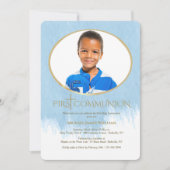 Dus "Blessed Photo Religious Invitation" Kaart (Voorkant)