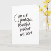 DUS ** BLIJ** VOOR U!!! JIJ GAAT MEISJE!!!! KAART (Gele Bloem)