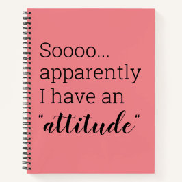 Dus blijkbaar heb ik een eigenzinnig Notitieboek