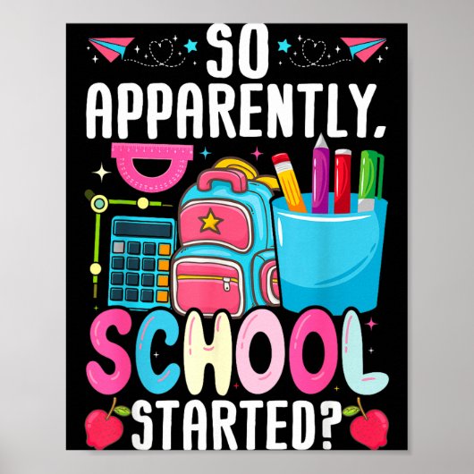 Dus Blijkbaar Is De School Begonnen Met Een Grappi Poster (Voorkant)