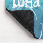 Dus Blue What Punk Mousepad Muismat (Hoek)