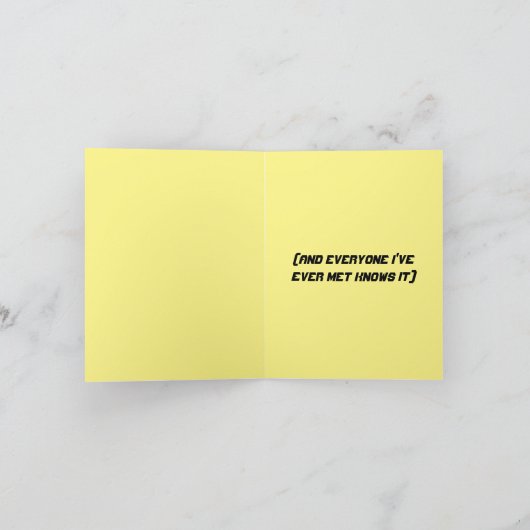 Dus buitengewoon trots op je kaart (Binnen)