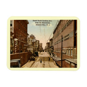 Dus.. Carolina Ave., Atlantic City 1917 Magneet