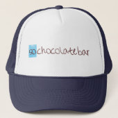 Dus chocoladestaafhoed! trucker pet (Voorkant)