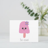 Dus Cool Icy Pole Briefkaart (Staand voorkant)