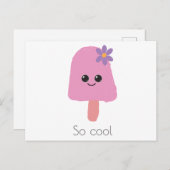 Dus Cool Icy Pole Briefkaart (Voorkant / Achterkant)