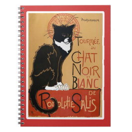 Dus Cool Le Chat Noir et Blanc Notitieboek