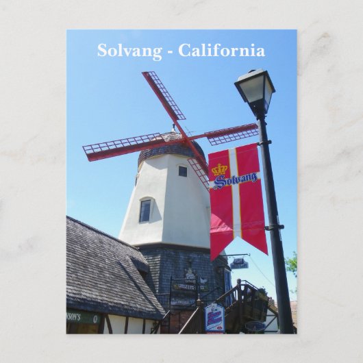 Dus Cool Solvang Briefkaart! Briefkaart (Voorkant)