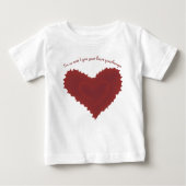 Dus Cute Heart Goosebbulk Dark Red Textured Heart (Voorkant)
