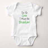 Dus Cute moet Braziliaans zijn Romper (Voorkant)